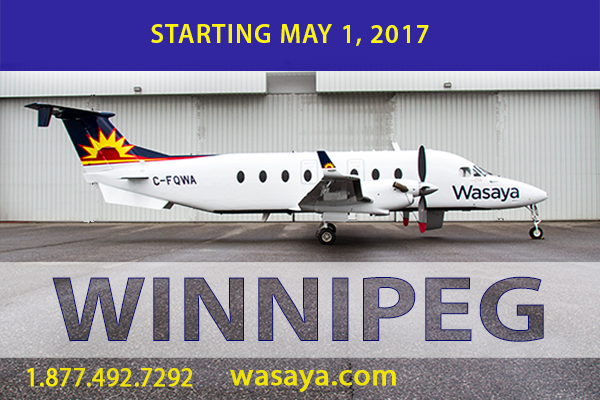 Wasaya Airways Lp Charter Cargo Scheduled Passenger Service